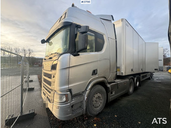 Dragbil Scania R590 6x2 Trekkvogn m/ Walking floor hydraulikk: bild 2 Dragbil Scania R590 6x2 Trekkvogn m/ Walking floor hydraulikk: bild 2