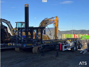 Containerbil/ Växelflak semitrailer INVEPE