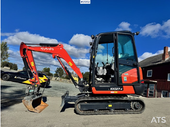 Minigrävmaskin KUBOTA KX027-4