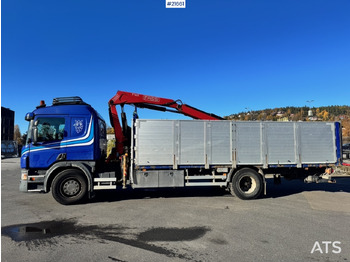 Kranbil Scania Scania P320 4x2 Kranbil m/ 16,5 t/m Fassi kran og Løftelem.: bild 4