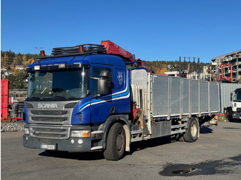 Kranbil Scania Scania P320 4x2 Kranbil m/ 16,5 t/m Fassi kran og Løftelem.: bild 2
