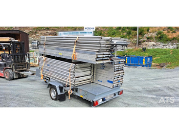 Släp Temared Temared stillashenger m/ 162m2 stillas: bild 4