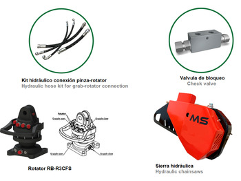 Ny Gripklo för Lastbilskran LOG GRAB PF-L .22: bild 3 Ny Gripklo för Lastbilskran LOG GRAB PF-L .22: bild 3