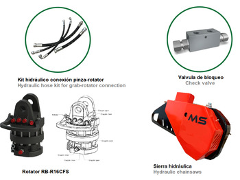 Ny Gripklo för Lastbilskran LOG GRAB PF-M 52: bild 2