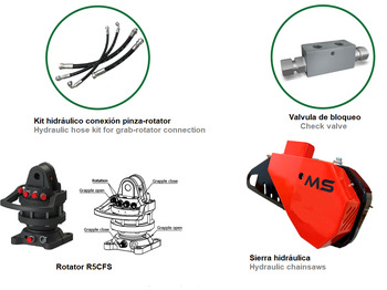 Ny Gripklo för Lastbilskran LOG GRAB  REINFORCED SERIE PF-R 22: bild 3