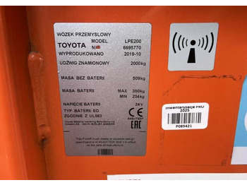 Låglyftar BT LPE200: bild 4 Låglyftar BT LPE200: bild 4