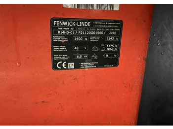 Skjutstativtruck LINDE R14