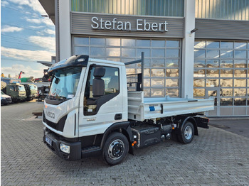 Tippbil lastbil Iveco Eurocargo ML80E21 Meiller 2x AHK 3 Sitze: bild 5