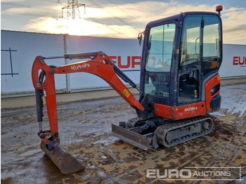 Minigrävmaskin KUBOTA KX016-4