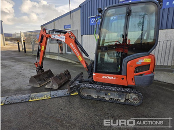 Minigrävmaskin KUBOTA KX018-4