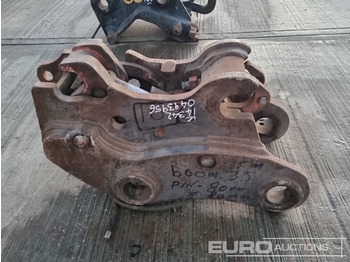 Redskapsfäste Hydraulic Double Lock Quick Hitch 80mm Pin to suit 20 Ton Excavator: bild 2 Redskapsfäste Hydraulic Double Lock Quick Hitch 80mm Pin to suit 20 Ton Excavator: bild 2