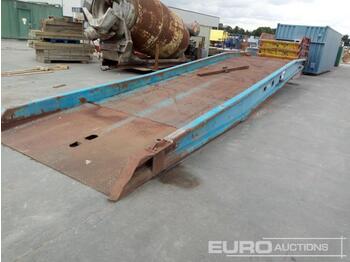 Materialhanteringsutrustning Chase 7 Ton Container Loading Ramp: bild 1