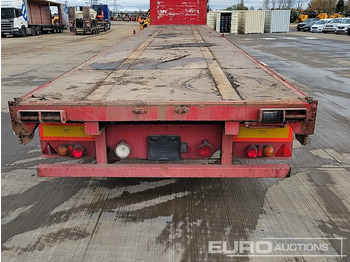 Flaktrailer Montracon Tri Axle Flat Bed Trailer: bild 4 Flaktrailer Montracon Tri Axle Flat Bed Trailer: bild 4