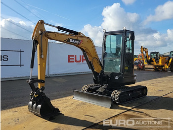 Minigrävmaskin SANY