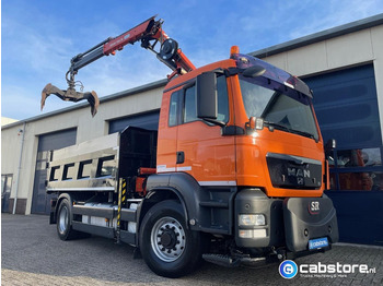 Kranbil MAN TGS 18.320 4X4H BL EEV Euro 5 - ATLAS 126.3E Laadkraan - 2-zijdige kipper - Bouwjaar 2013 - Km 205.974 !! - Good condition - NL Truck: bild 2