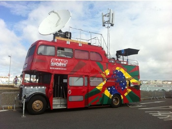 Dubbeldäckare buss Leyland PD3 British Triple-Decker Bus Promotional Exhibition: bild 4 Dubbeldäckare buss Leyland PD3 British Triple-Decker Bus Promotional Exhibition: bild 4
