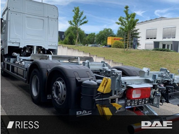 Containerbil/ Växelflak lastbil DAF XG 480 FAN 6X2 Multiwechsler 1120-1320 mm 2xAHK: bild 3