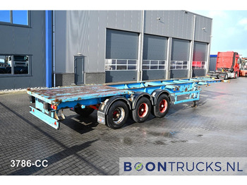 Containerbil/ Växelflak semitrailer BLUMHARDT
