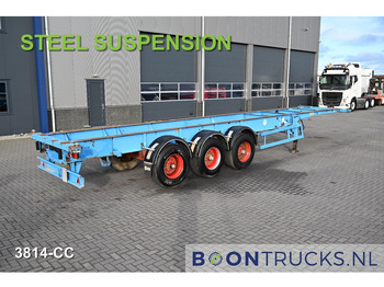 Containerbil/ Växelflak semitrailer BLUMHARDT