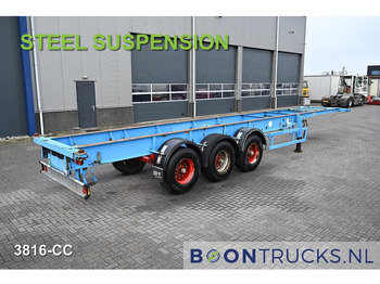 Containerbil/ Växelflak semitrailer BLUMHARDT