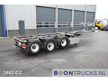 Containerbil/ Växelflak semitrailer D-TEC