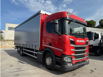 Kapellbil SCANIA R450 E6 (Tauliner): bild 2 Kapellbil SCANIA R450 E6 (Tauliner): bild 2