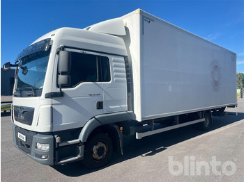 Lastbil med skåp MAN