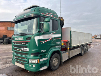 Flakbil SCANIA R 450