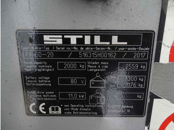 Eltruck Still RX60-20: bild 5 Eltruck Still RX60-20: bild 5