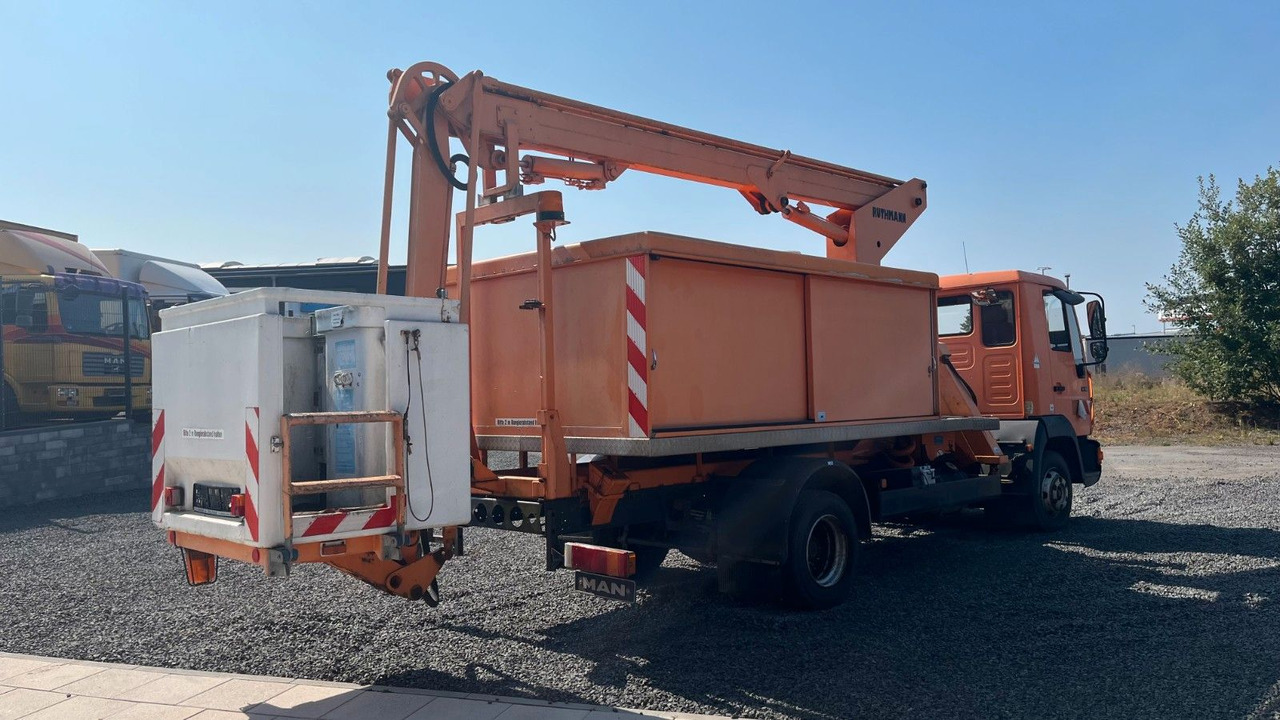 MAN 8.113 Steiger Hubarbeitsbühne Ruthmann MAN 8.113 Steiger Hubarbeitsbühne Ruthmann - Billift, Transportbil: bild 4 MAN 8.113 Steiger Hubarbeitsbühne Ruthmann MAN 8.113 Steiger Hubarbeitsbühne Ruthmann - Billift, Transportbil: bild 4