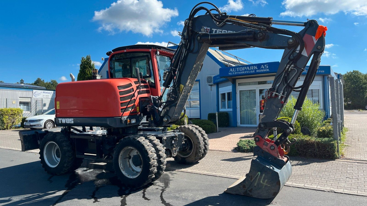 Schaeff TeRex TW85 Mobilbagger 8600 Kg Verstellausleger - Grävmaskin på däck: bild 1 Schaeff TeRex TW85 Mobilbagger 8600 Kg Verstellausleger - Grävmaskin på däck: bild 1