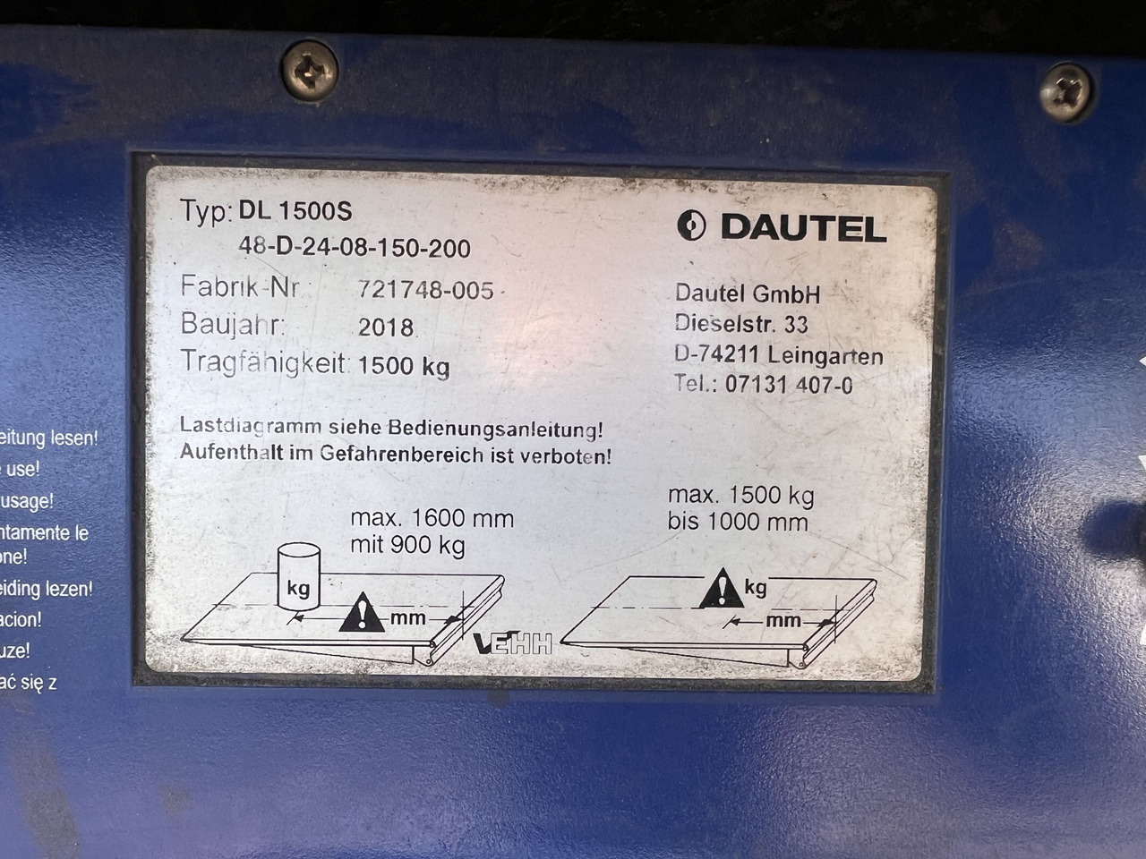Ackermann Z-KA-F10.5/7,6 1 Achs Kofferanhänger, Ladebordwand - Skåpsläp: bild 2 Ackermann Z-KA-F10.5/7,6 1 Achs Kofferanhänger, Ladebordwand - Skåpsläp: bild 2