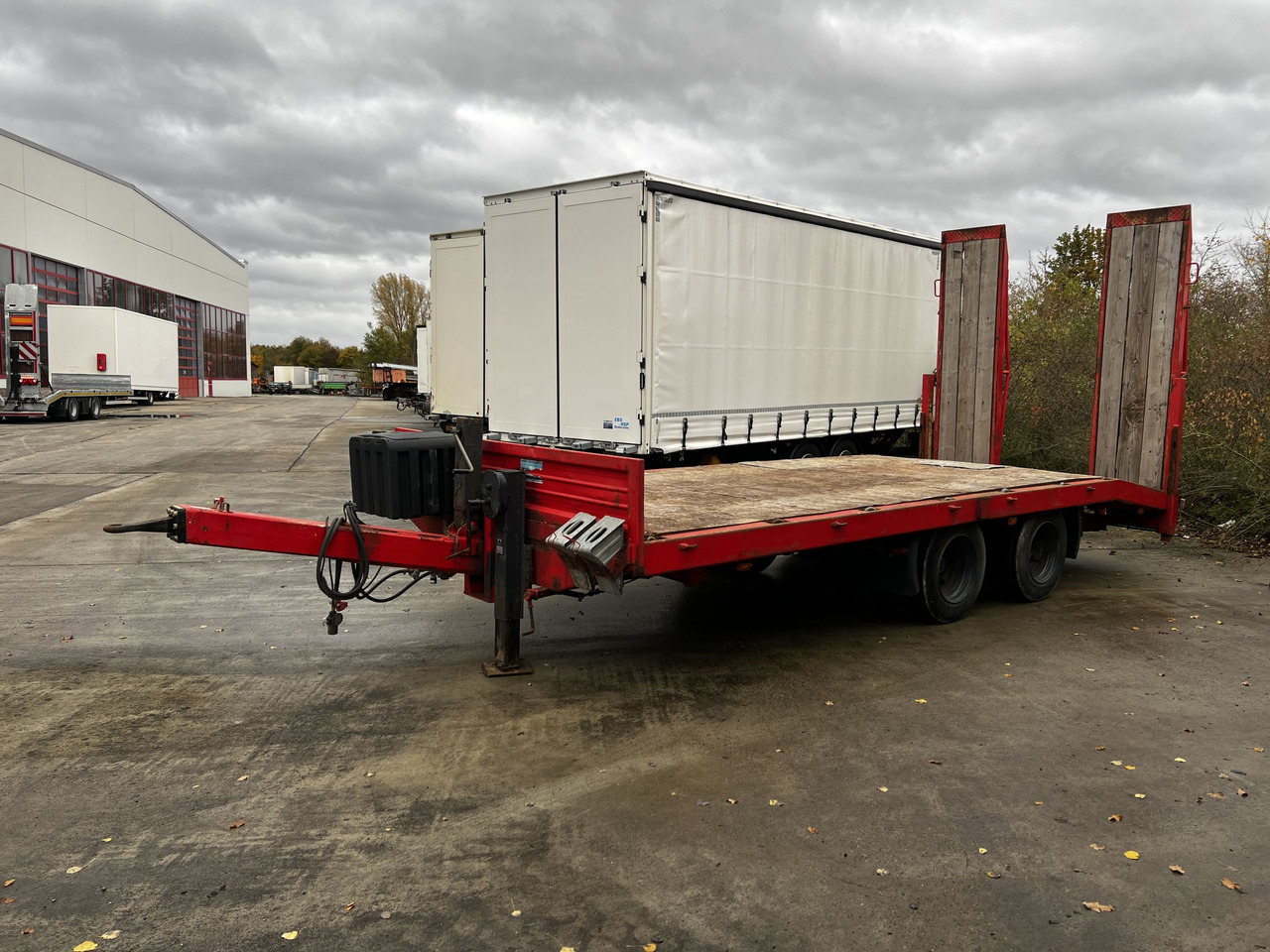 Blomenroehr 682/13800 13,8 t Tandemtieflader - Låg lastare trailer: bild 3 Blomenroehr 682/13800 13,8 t Tandemtieflader - Låg lastare trailer: bild 3