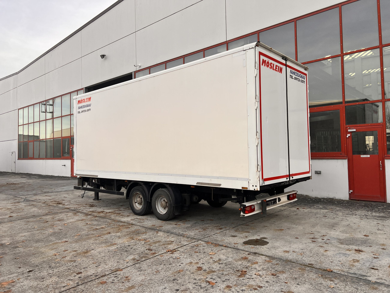 Möslein TKO 105 D Schwebheim Tandem- Koffer- Anhänger, Durchladbar - Skåpsläp: bild 2 Möslein TKO 105 D Schwebheim Tandem- Koffer- Anhänger, Durchladbar - Skåpsläp: bild 2