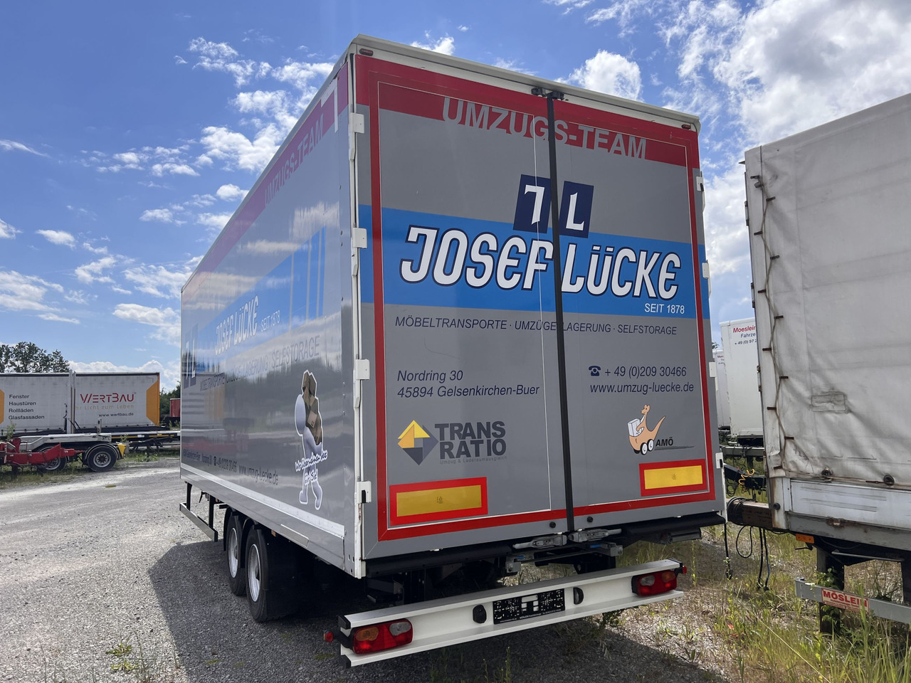 Möslein TKO 105 Schwebheim Tandem- Möbel Koffer- Anhänger - Skåpsläp: bild 5 Möslein TKO 105 Schwebheim Tandem- Möbel Koffer- Anhänger - Skåpsläp: bild 5