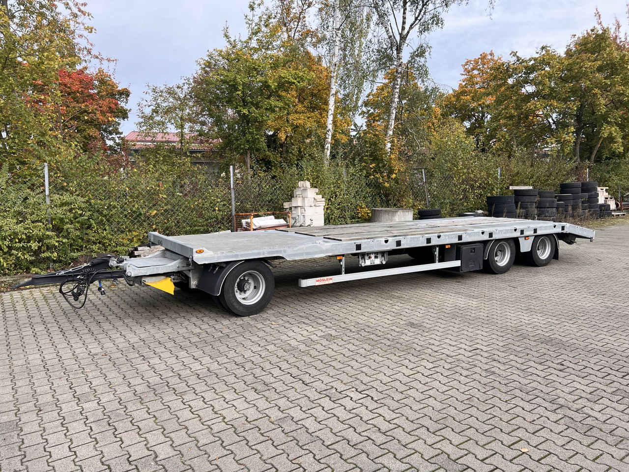Möslein TO 3 F Schwebheim 3 Achs Tiefladeranhänger - Låg lastare trailer: bild 2 Möslein TO 3 F Schwebheim 3 Achs Tiefladeranhänger - Låg lastare trailer: bild 2