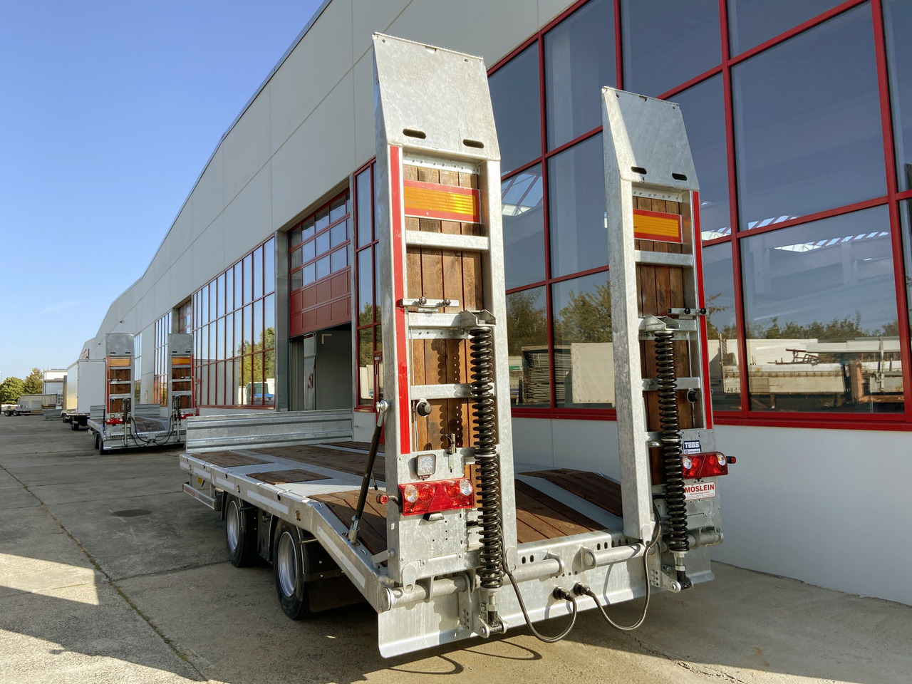 Ny Låg lastare trailer för transportering tunga maskiner Möslein TT 21-6,5 21 t Tandemtieflader, Luftgefedert, NEU: bild 8 Ny Låg lastare trailer för transportering tunga maskiner Möslein TT 21-6,5 21 t Tandemtieflader, Luftgefedert, NEU: bild 8