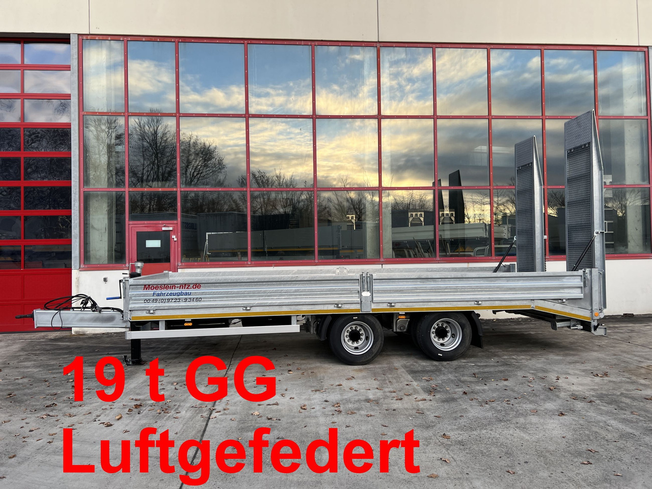 Möslein TTO 19 19 t Tandemtieflader,Neufahrzeug - Låg lastare trailer: bild 1 Möslein TTO 19 19 t Tandemtieflader,Neufahrzeug - Låg lastare trailer: bild 1