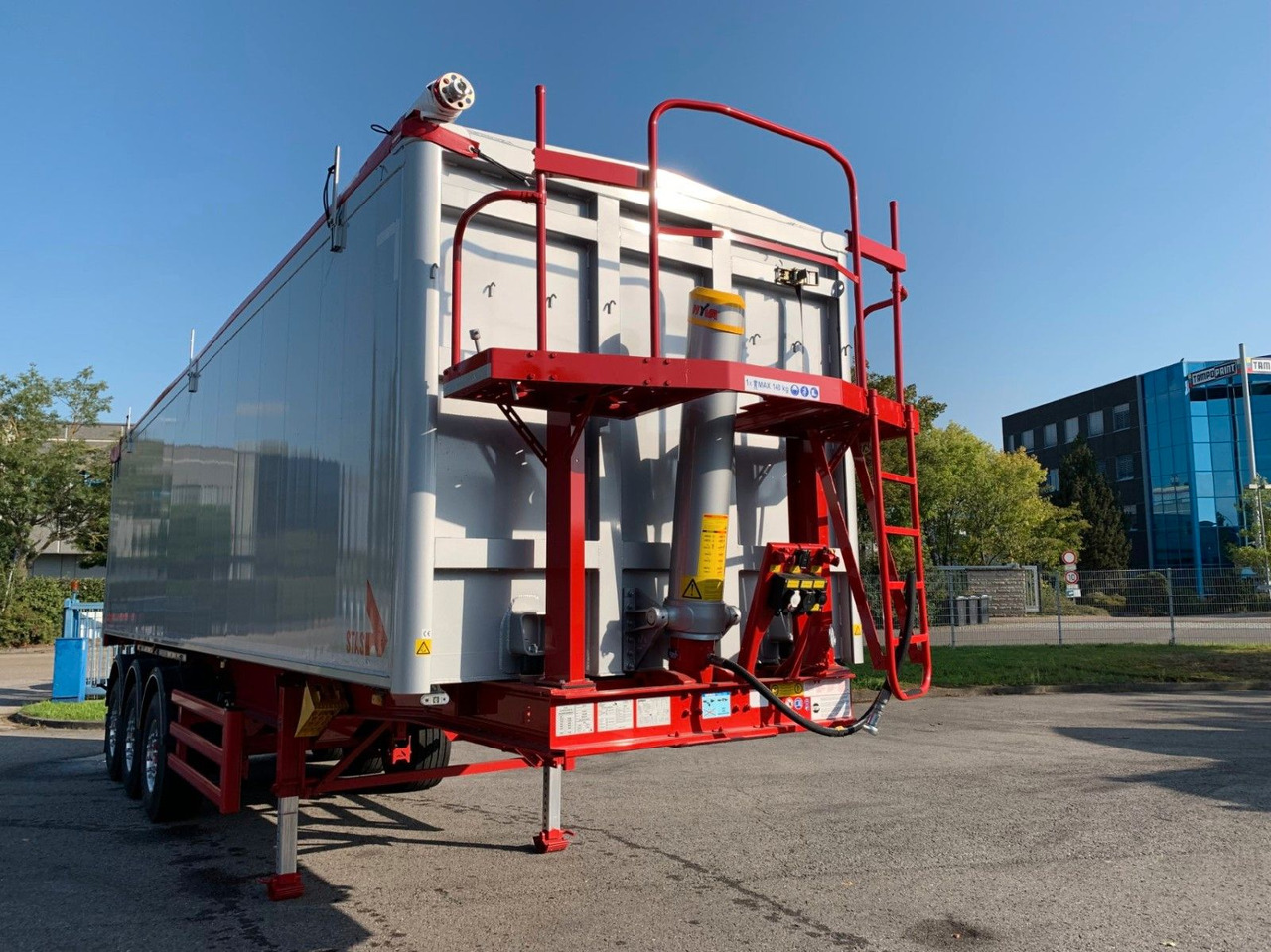 Stas Agrostar 51,8 cbm Stas Agrostar 51,8 cbm - Tippbil semitrailer: bild 3 Stas Agrostar 51,8 cbm Stas Agrostar 51,8 cbm - Tippbil semitrailer: bild 3