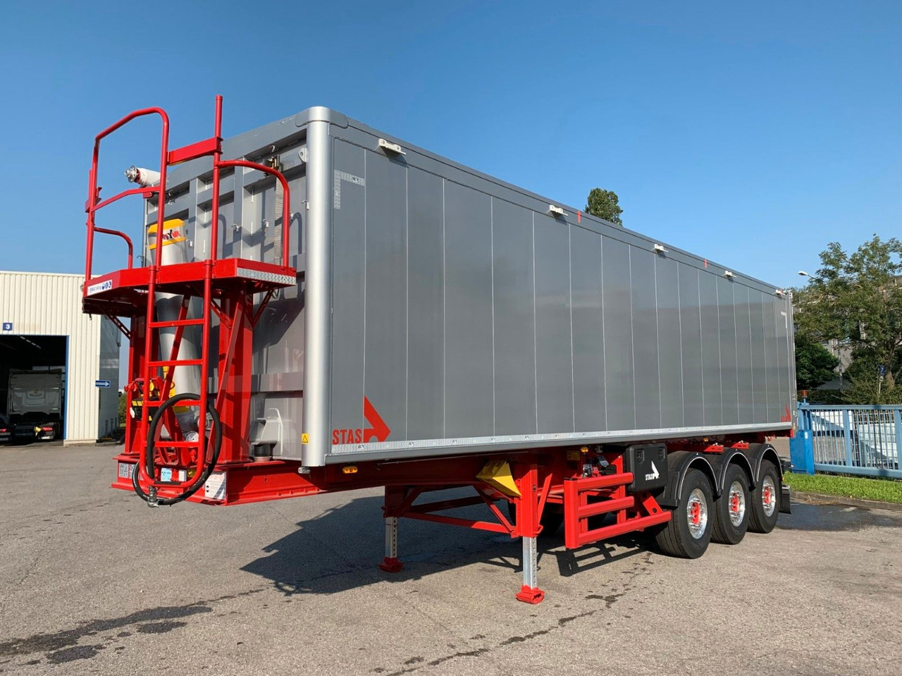 Stas Agrostar 51,8 cbm Stas Agrostar 51,8 cbm - Tippbil semitrailer: bild 5 Stas Agrostar 51,8 cbm Stas Agrostar 51,8 cbm - Tippbil semitrailer: bild 5