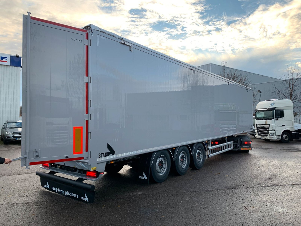 Stas Biostar 91,3 cbm - Moving floor semitrailer: bild 3 Stas Biostar 91,3 cbm - Moving floor semitrailer: bild 3