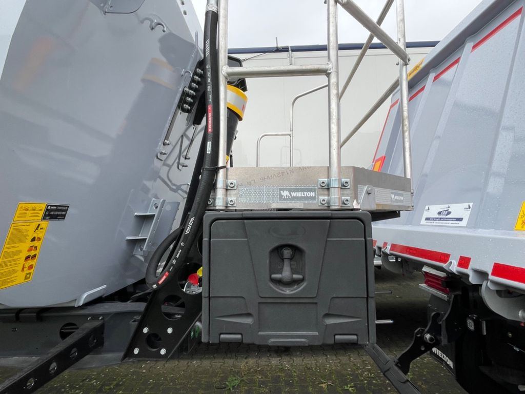 Wielton Strong Master 3-Achs Stahlmulde 26 cbm Wielton Strong Master 3-Achs Stahlmulde 26 cbm - Tippbil semitrailer: bild 5 Wielton Strong Master 3-Achs Stahlmulde 26 cbm Wielton Strong Master 3-Achs Stahlmulde 26 cbm - Tippbil semitrailer: bild 5