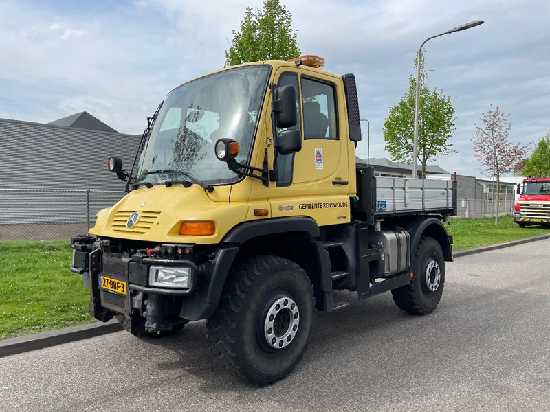 Mercedes-Benz unimog U400 - Tippbil lastbil: bild 1 Mercedes-Benz unimog U400 - Tippbil lastbil: bild 1