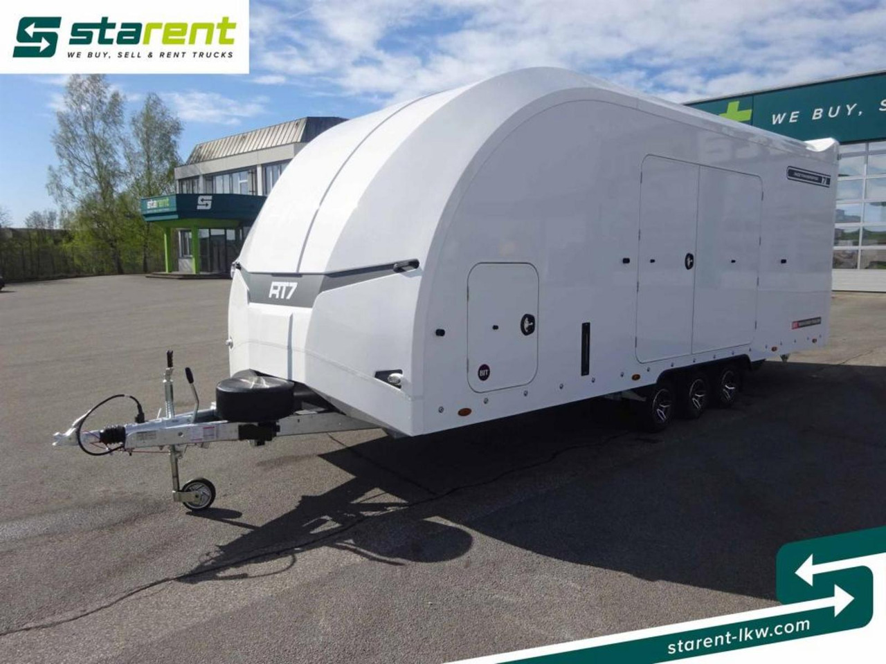 Brian James Trailers Race Transporter 7 extra Hoch Seilwinde - Biltransportsläp: bild 1 Brian James Trailers Race Transporter 7 extra Hoch Seilwinde - Biltransportsläp: bild 1