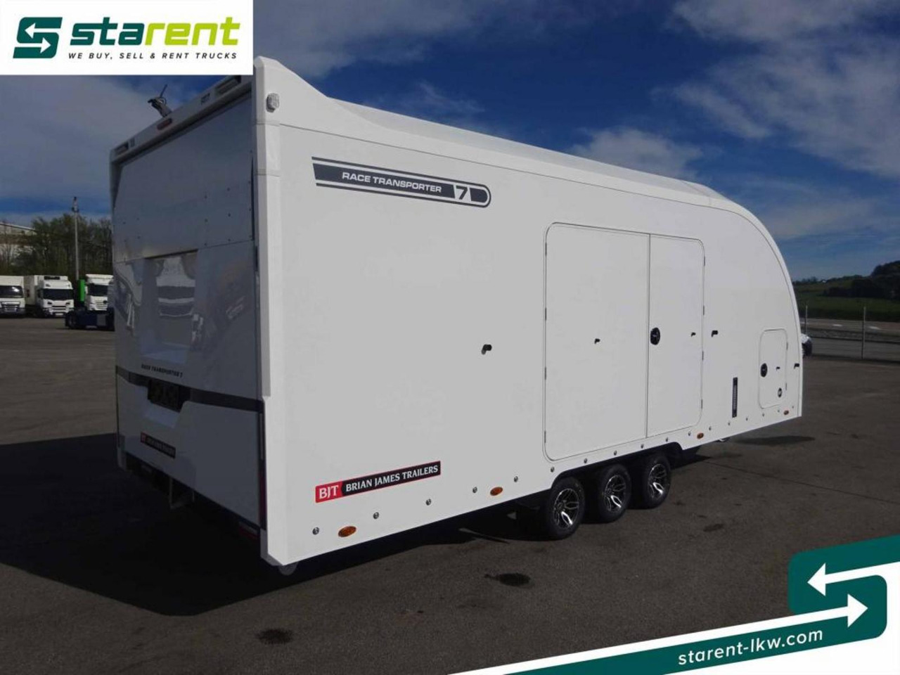 Brian James Trailers Race Transporter 7 extra Hoch Seilwinde - Biltransportsläp: bild 5 Brian James Trailers Race Transporter 7 extra Hoch Seilwinde - Biltransportsläp: bild 5