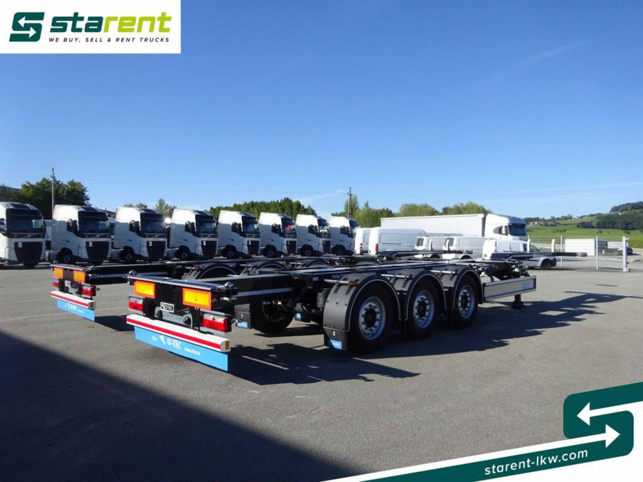 D-TEC Portmaster 1x20 / 2x20 / 1x30 / 1x40 / 1x45 - Containerbil/ Växelflak semitrailer: bild 5 D-TEC Portmaster 1x20 / 2x20 / 1x30 / 1x40 / 1x45 - Containerbil/ Växelflak semitrailer: bild 5