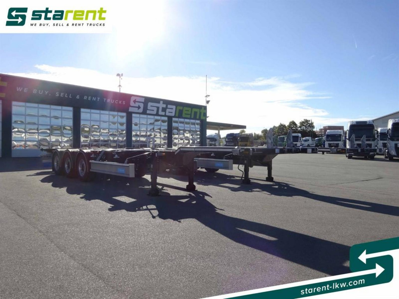 D-TEC Portmaster 1x20 / 2x20 / 1x30 / 1x40 / 1x45 - Containerbil/ Växelflak semitrailer: bild 3 D-TEC Portmaster 1x20 / 2x20 / 1x30 / 1x40 / 1x45 - Containerbil/ Växelflak semitrailer: bild 3