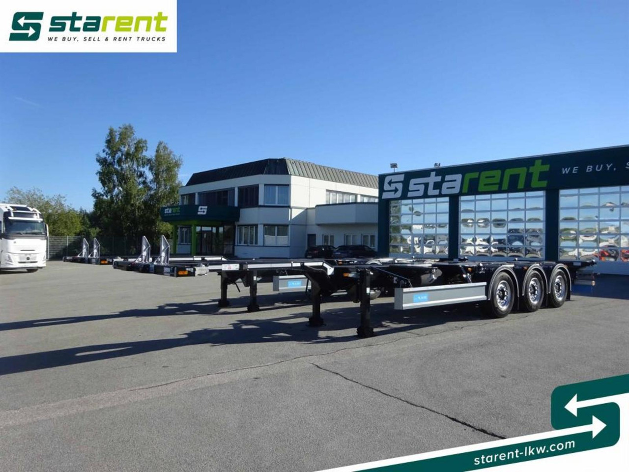 D-TEC Portmaster 1x20 / 2x20 / 1x30 / 1x40 / 1x45 - Containerbil/ Växelflak semitrailer: bild 1 D-TEC Portmaster 1x20 / 2x20 / 1x30 / 1x40 / 1x45 - Containerbil/ Växelflak semitrailer: bild 1