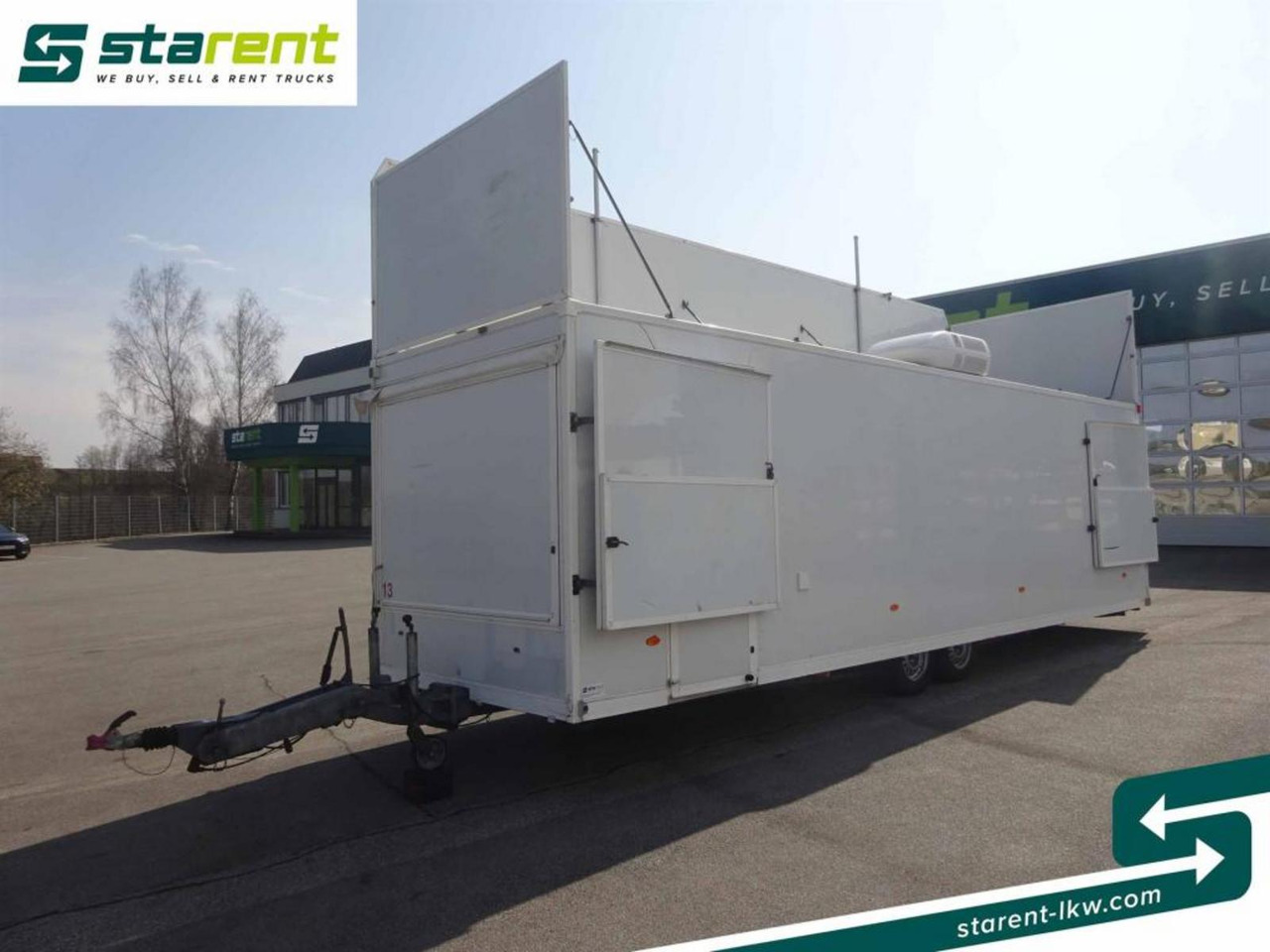 Fischer Verkaufsanhänger, Klimaanlage, Kühlvitrine - Försäljningsvagn: bild 1 Fischer Verkaufsanhänger, Klimaanlage, Kühlvitrine - Försäljningsvagn: bild 1