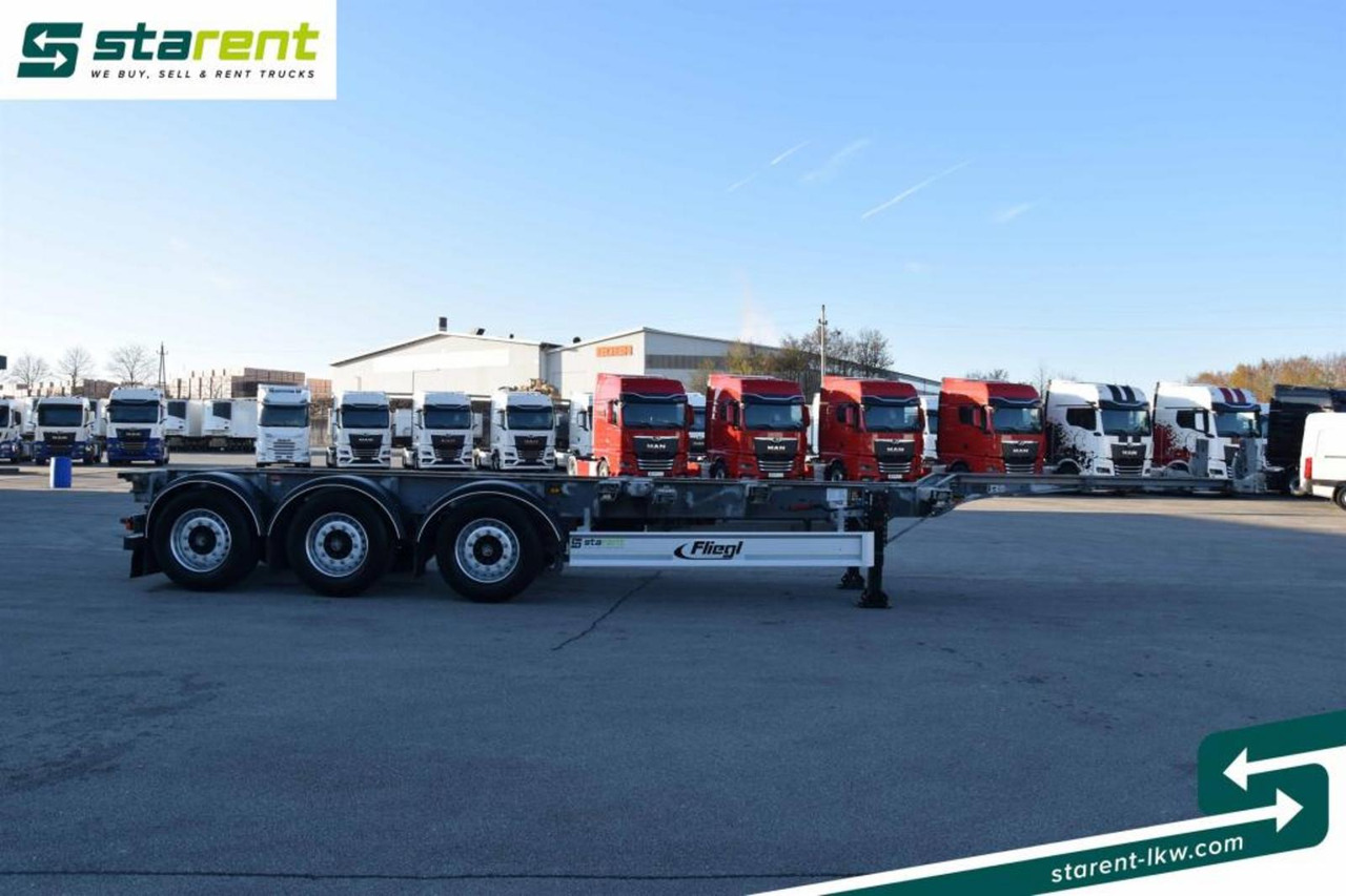 Fliegl Containerchassis ADR 1x20/2x20/1x30/1x40/1x45 - Chassi semitrailer: bild 4 Fliegl Containerchassis ADR 1x20/2x20/1x30/1x40/1x45 - Chassi semitrailer: bild 4